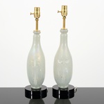 Pair of Ercole Barovier EUGENEO Lamps